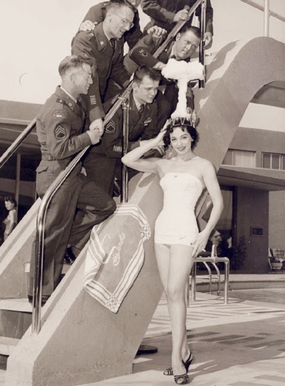 Miss Atomic Bomb Linda Lawson 1955 Las Vegas