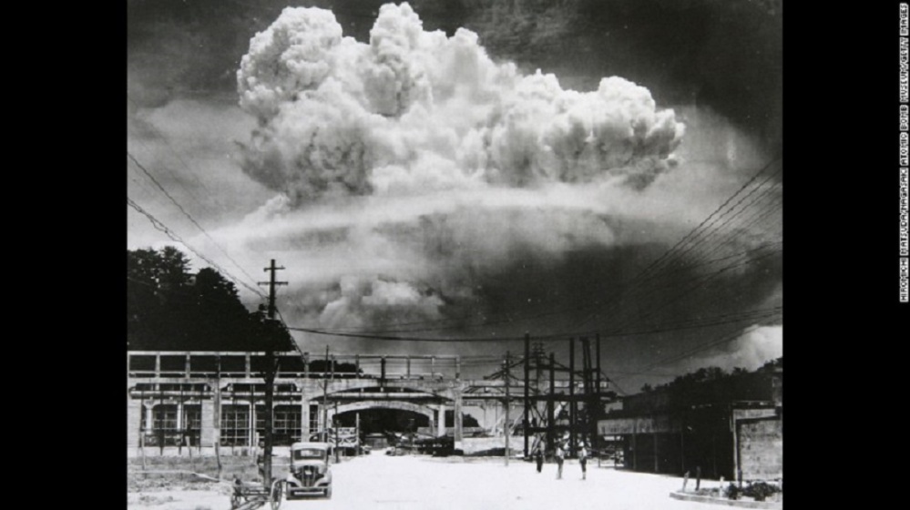 Nagasaki bomb from 6 miles Hiromichi Matsuda
