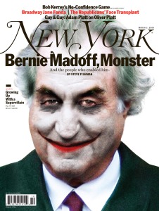 Bernie Madoff NY Magazine Cover