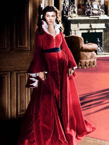 Scarlett red night robes