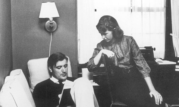 Ted Hughes and Plath 1958